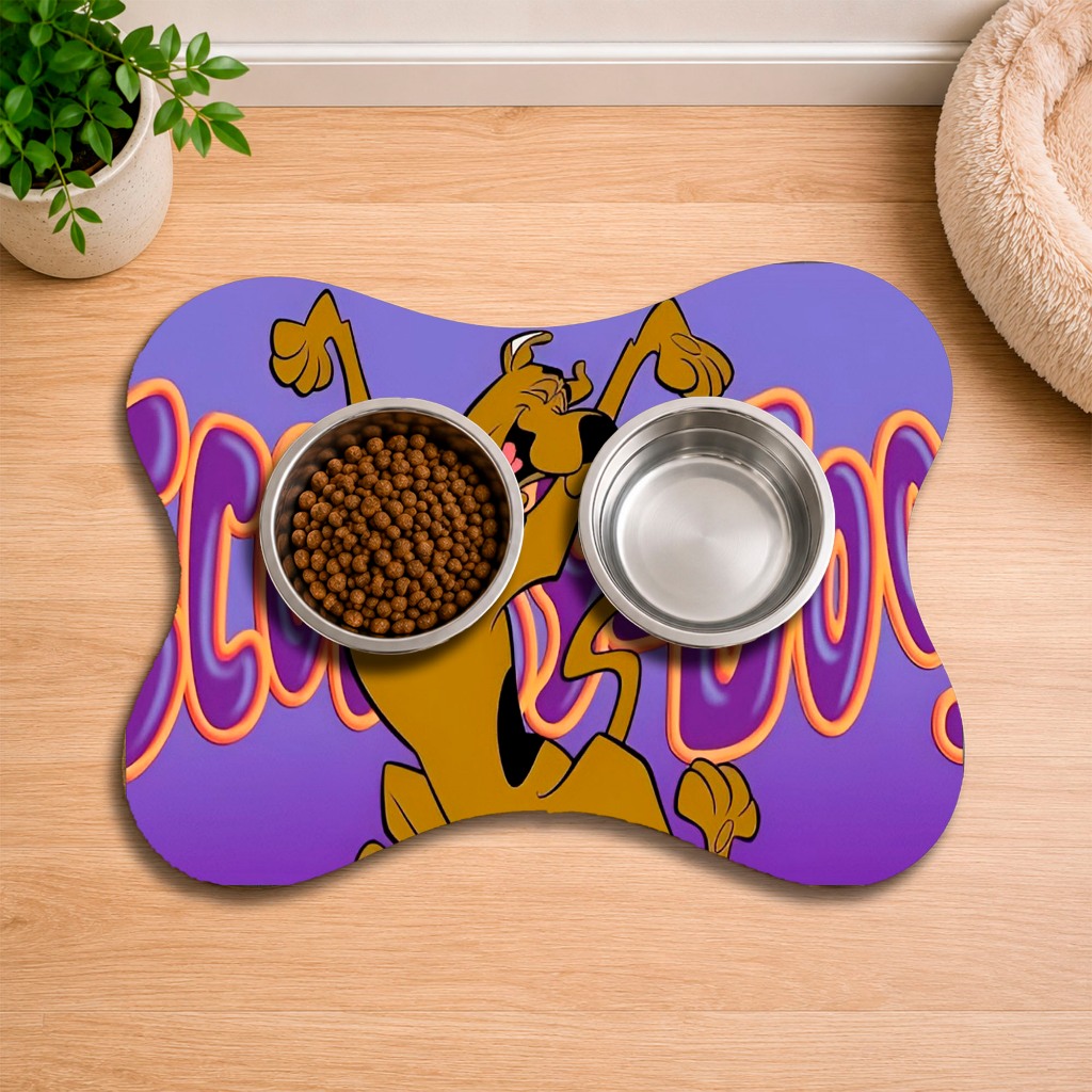 Tapete Pet Estampado para Comedouro estampas patinhas lançamento — imagem 2 de 2