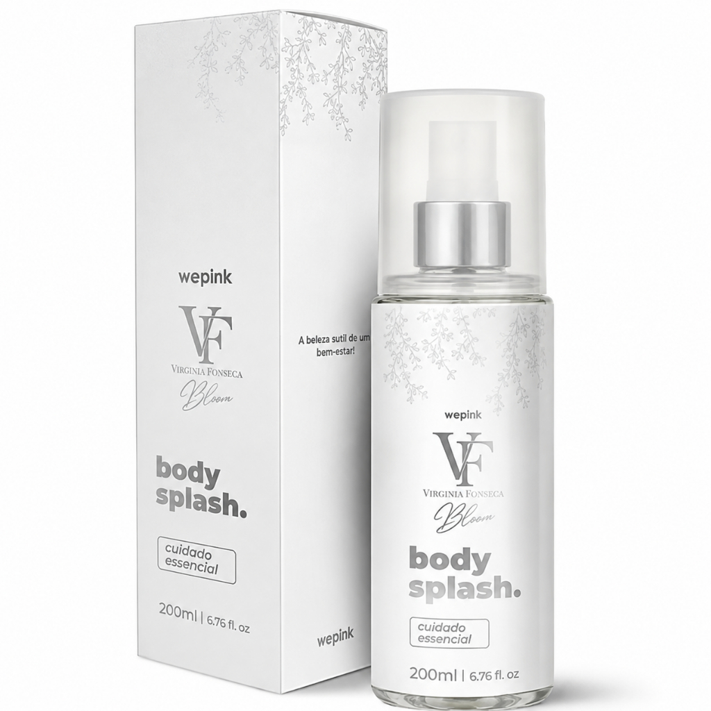 Body Splash VF Bloom 200ml Feminino Floral Frutado Doce