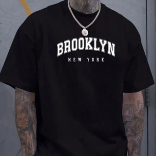 Camiseta unissex Brooklyn, Estilo Urbano Streetwear Premium camisa 100% algodão camiseta unissex.