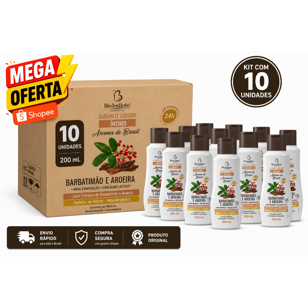🌿KIT SABONETE ÍNTIMO DE BARBATIMÃO E AROEIRA – SAÚDE E PROTEÇÃO NATURAL PARA SUA INTIMIDADE! 🌿