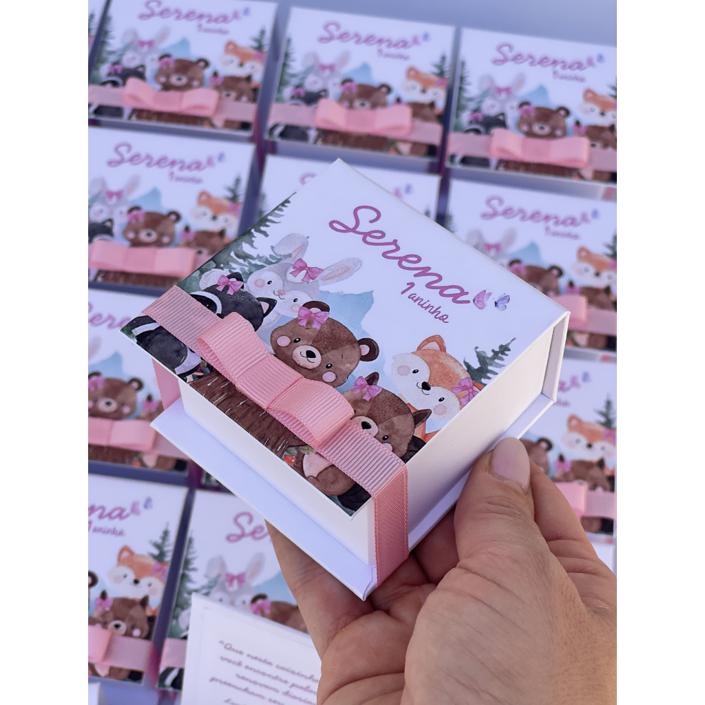 Kit Caixinhas de Bênçãos Personalizada - Lembrancinha Aniversário, Batizado, Maternidade, Casamento, Religiosos