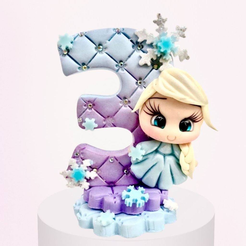 Vela Personalizada de Biscuit Frozen 2