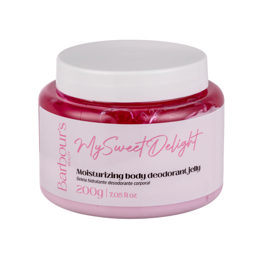 Geleia Hidratante My Sweet Delight Barbour's Beauty 200g Fragrância Doce Desodorante Corporal