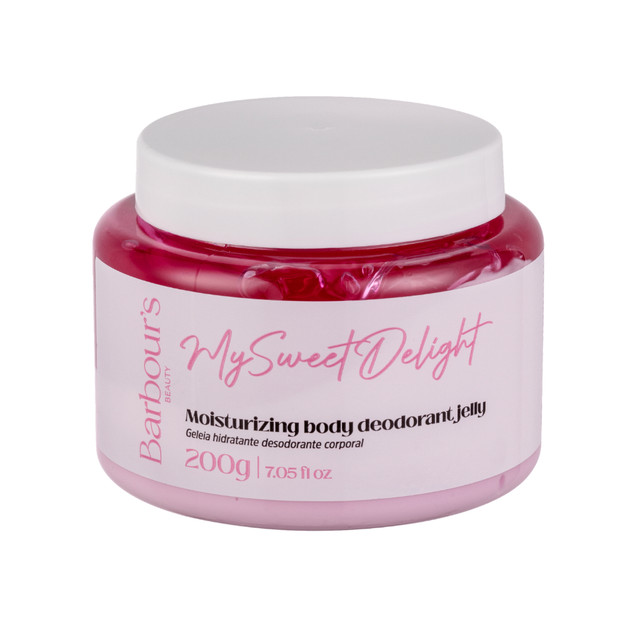 Geleia Hidratante My Sweet Delight Barbour's Beauty 200g Fragrância Doce Desodorante Corporal