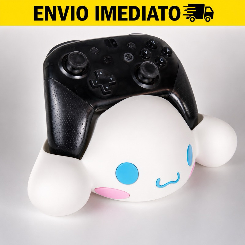 Suporte para Controle de Videogame Cinnamoroll Gamer Fofo Kawaii Geek PS5 PS4 Xbox Controller