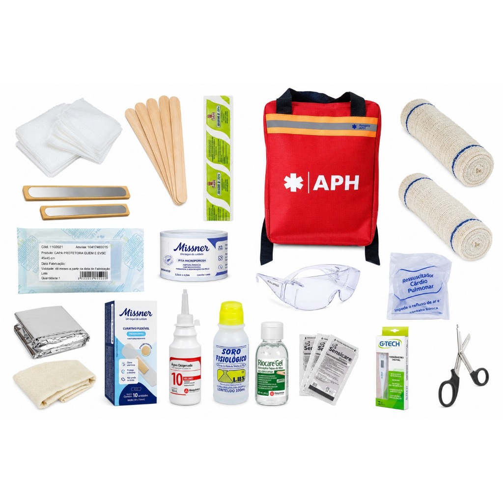 Kit Primeiros Socorros Empresa - Kit Cipa