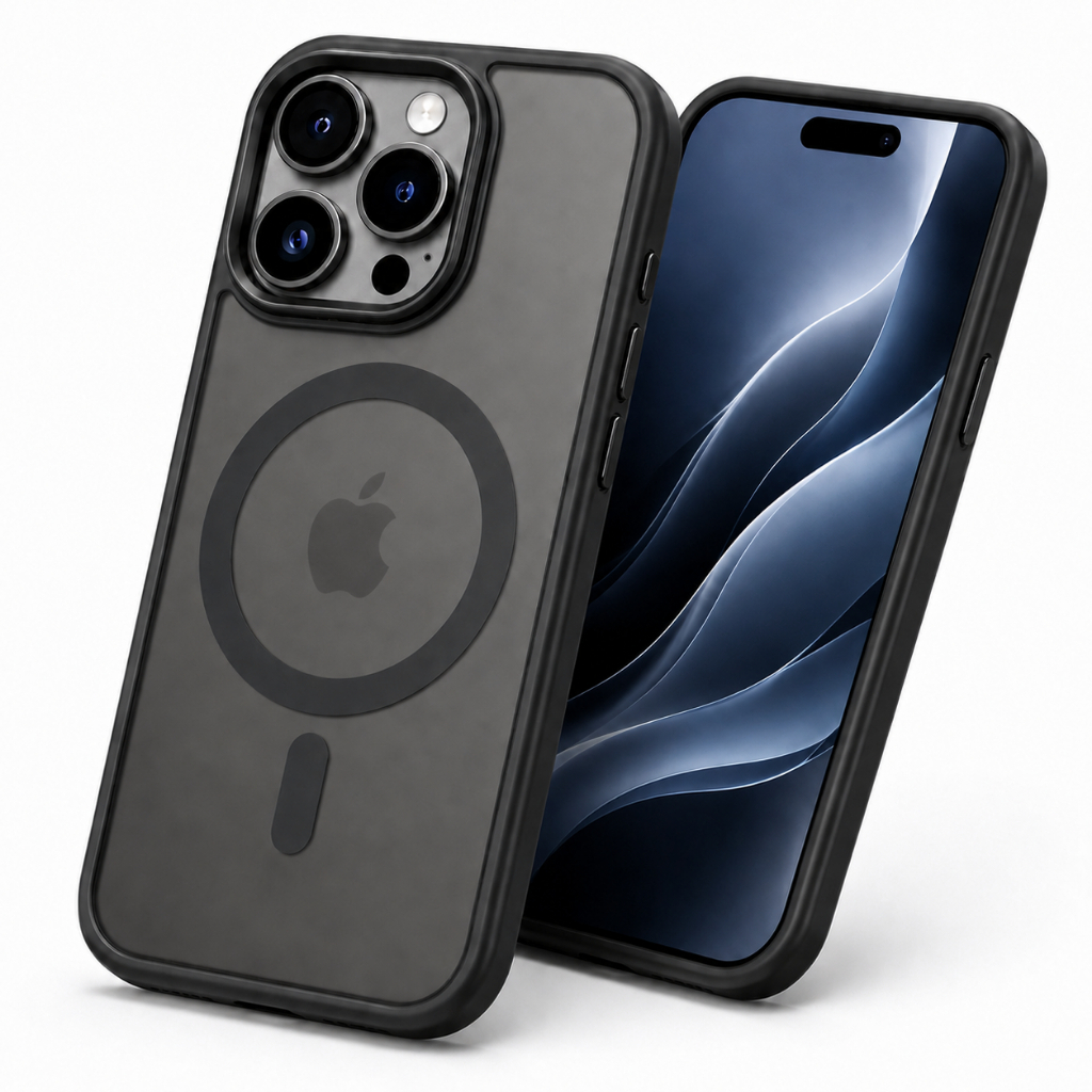 Capa Para iPhone 14 14 Pro 14 Pro Max MagSafe Fosca Com Proteção De Lentes Anti Impacto Luxo Case