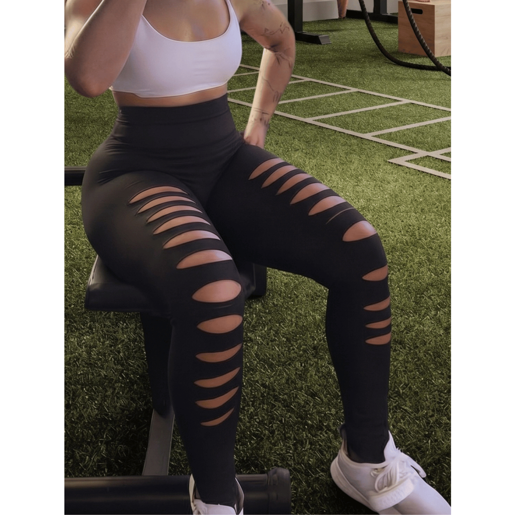 Legging Feminina Academia Gilletada Cintura Alta Leg Fitness Cores Tendencia Primavera Verão