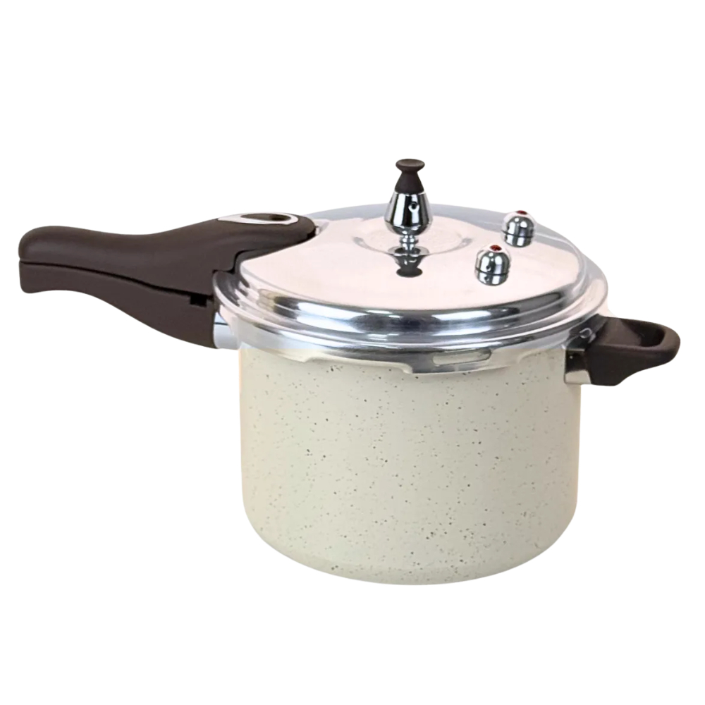 Panela de Pressão Ceramica 4,5 Litros de Fogão de Indução Fechamento Externo Antiaderente Alegrete
