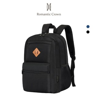 ROMANTIC CROWN Mochila Leve Resistente, Notebook 15,6", Bolso Garrafa, Viagem, Trabalho, Faculdade, Universidade, Escola