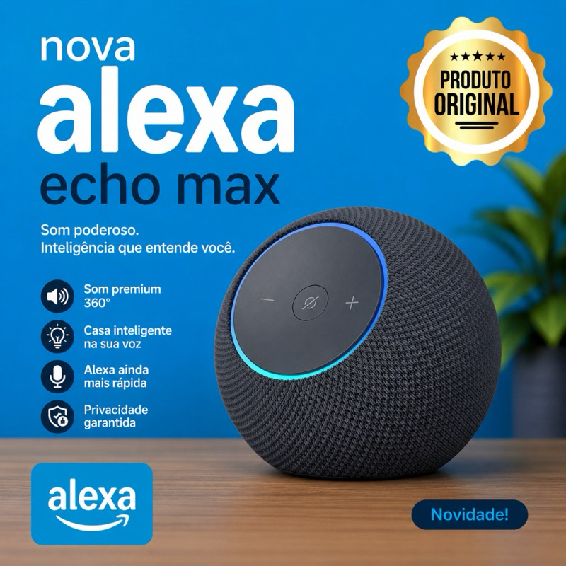 ECHO DOT MAX SMART SPEARK 360