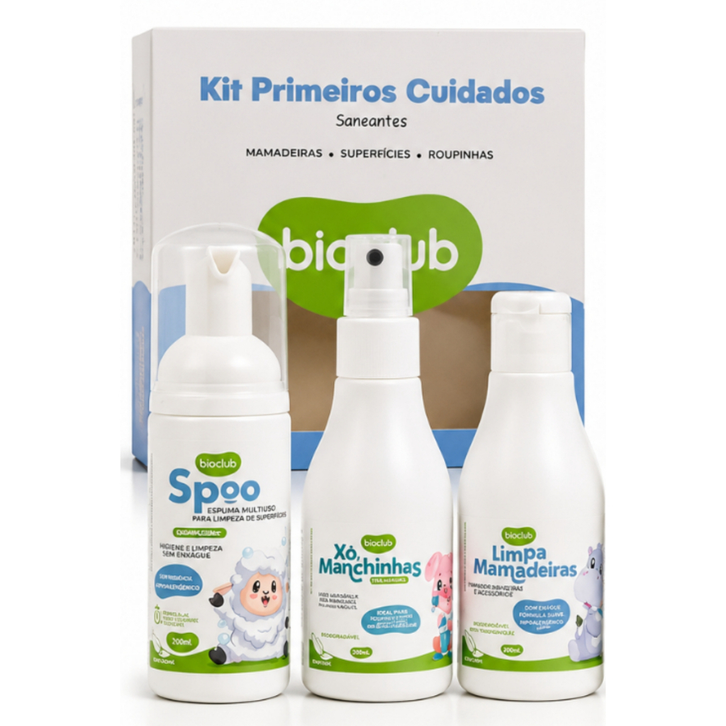 Kit 3 Miniaturas Saneantes 170ml Cada para Limpeza Prática do Lar Viagens e Uso Diário Fácil