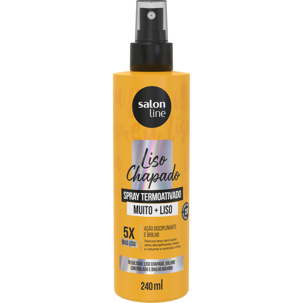 Meu Liso Muito + Liso Spray Defrizante Protetor Térmico 240ml