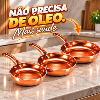 Jogo de Frigideira Antiaderente Cozinha Panelas de Cerâmica Frigideira Cerâmica Frigideira Antiaderente Cerâmica