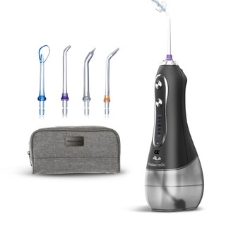 Irrigador Oral Limpador Bucal Dental Jet Clean Com Botões Prateados Alimentação Usb Relaxmedic