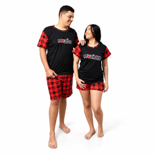 Kit Pijama de Casal Mozão Mozinho Lindo Confortável