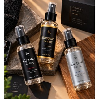 Kit 3 Body Splash Masculino Inspirado Perfumes e Fragrâncias Alta Perfumaria Árabe