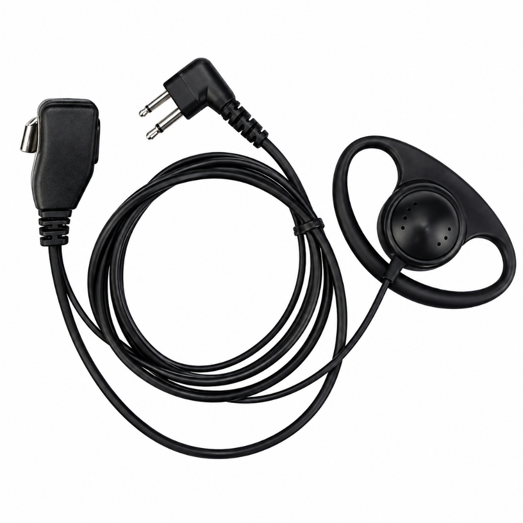 Fone de Ouvido com Microfone de Lapela tipo D Compatível com Radio HT Motorola  EP450 DEP450 DEP450 EP 450 SP50 Tipo D