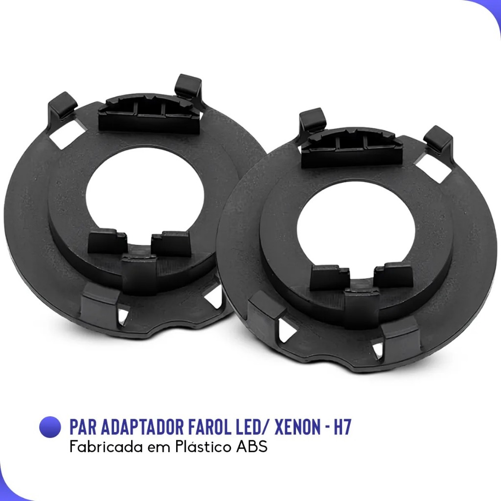 Par Adaptador Farol Xenon Led H7 Elantra Carnival New Tucson · foto 2