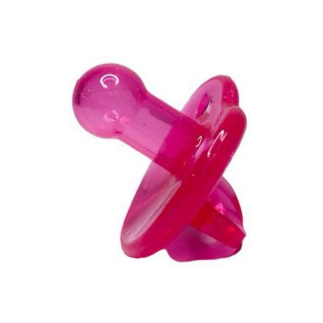 Chupetas Kit Com 3 Unidades Bico Redondo De Silicone Menina E Menino — imagem 2 de 2