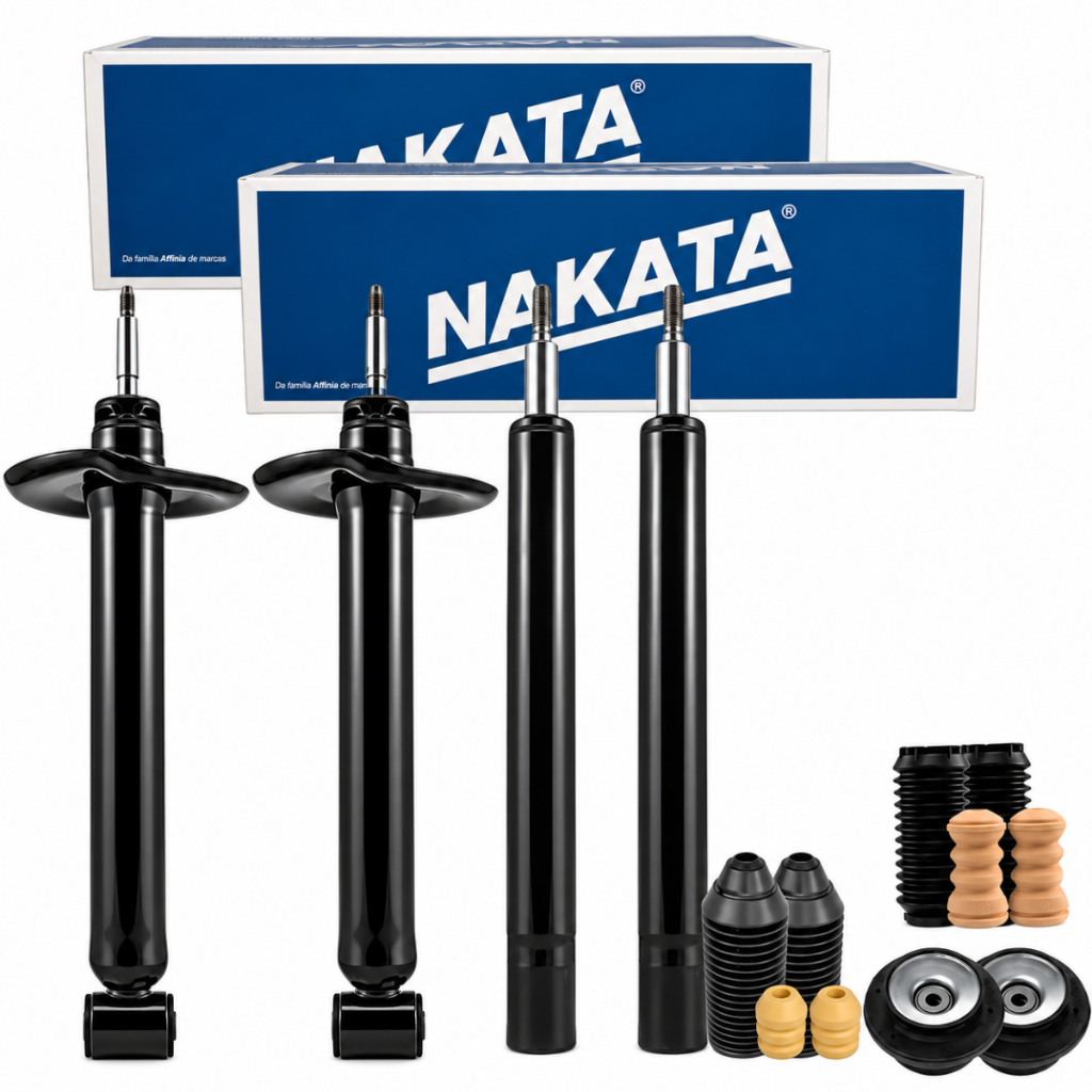 Kit Amortecedor Dianteiro Traseiro Batente Coifa Parati Gol G2 G3 G4