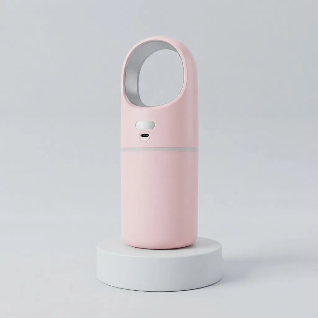 Umidificador de Ar Portátil Ultrassônico Silencioso para Quarto Casa Escritório Ar-Condicionado Ambiente Compacto
