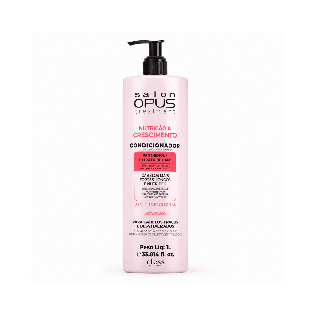 Shampoo Professional Nutrição & Crescimento Salon Opus 1L