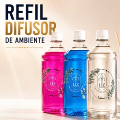 Refil 1 Litro Difusor de Aromas Liz Aromas difusor de varetas