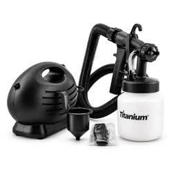 Pistola de Pintura Elétrica 800ml 650W 220V – Titanium Platina