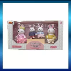 Casinha Feliz Família Coelho - Zoop Toys