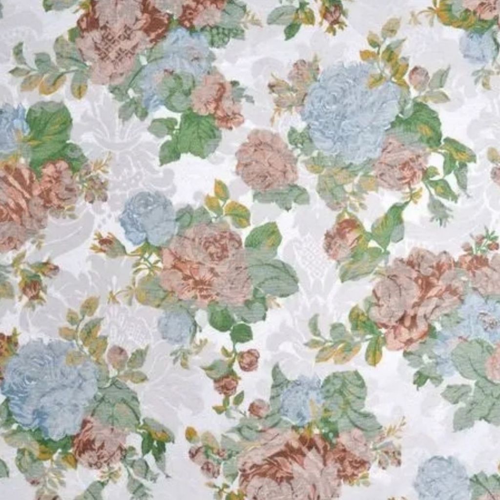 Tecido Jacquard Estampado Floral 2,80m de Largura Para Decoração Tapeçaria Estofados — imagem 2 de 2