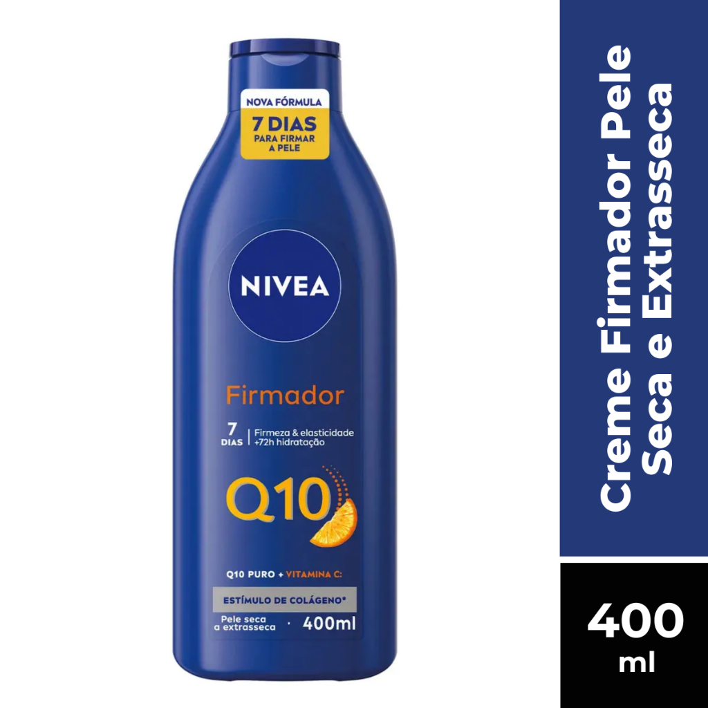 Creme Corporal Nivea Firmador Q10 Pele Seca A Extrasseca 400ml