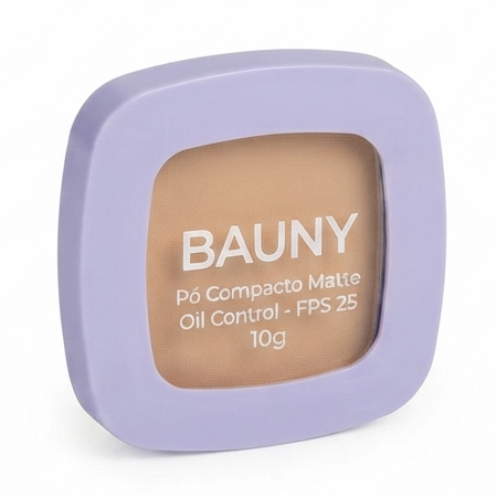 Bauny Pó Compacto Matte Oil Control FPS 25 10g