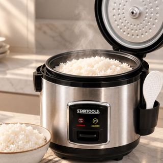 Panela De Arroz Elétrica 10 Xícaras 1,8 Litro Antiaderente 127v ou 220v