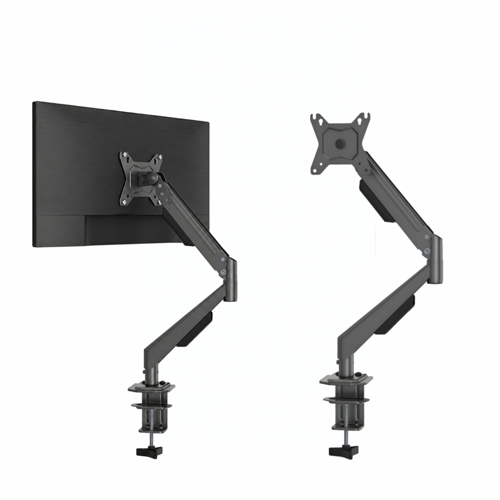 Suporte Duplo Bi-Articulado Sonn para 2 Monitores 13-32": Ferro, Ajuste Total Ergonômico, VESA.