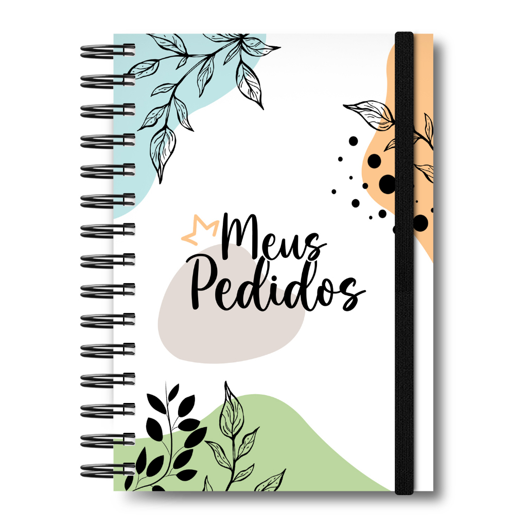 Caderno de Pedidos Anotações Controle de Vendas Encomendas