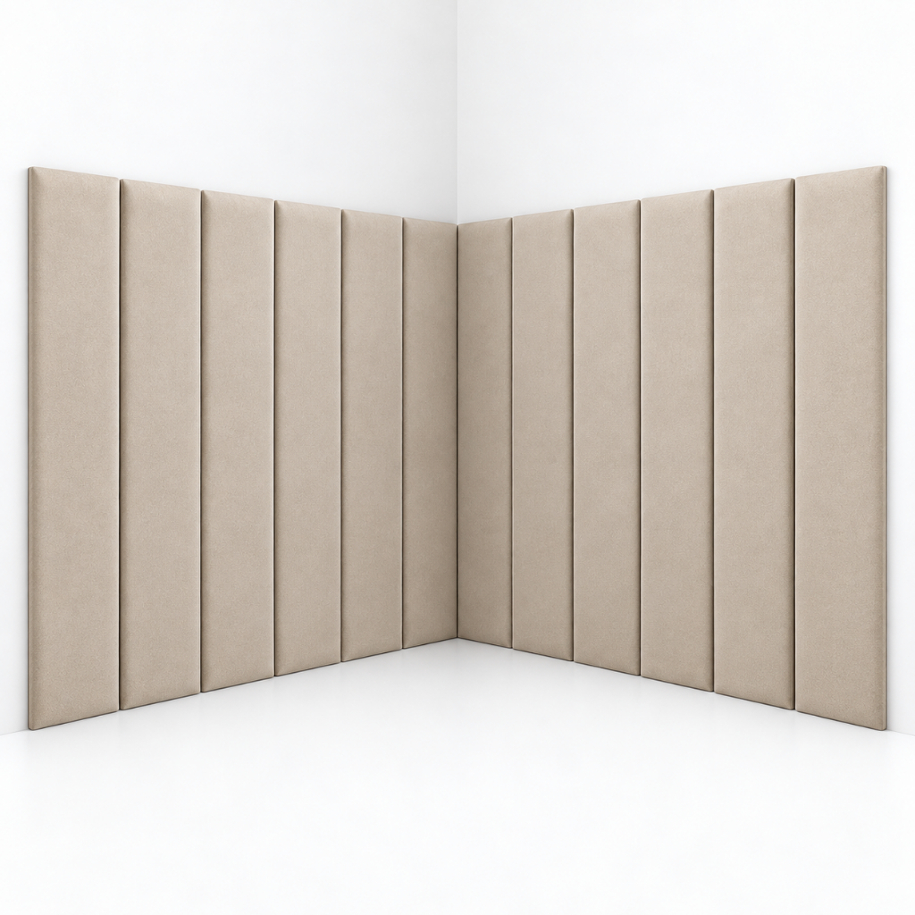 Kit Cabeceiras 110x20 Infinitelinestore Cama Box Diversos Módulos Estofados + Instalação Acomp/Fitas
