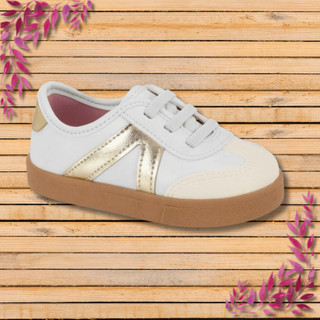 Tênis Infantil Meninas Molekinha Casual Elástico Calce Fácil Feminino Slip On Meia Brilhoso Leve Confortável Escola