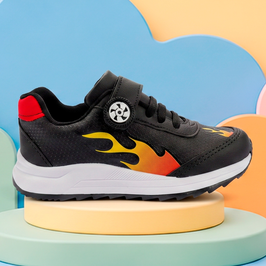 Tenis Infantil Menino Tenis Infantil Masculino Preto Club Happy Sapato infantil