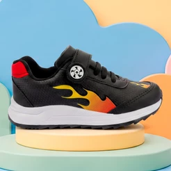 Tenis Infantil Menino Tenis Infantil Masculino Preto Club Happy Sapato infantil