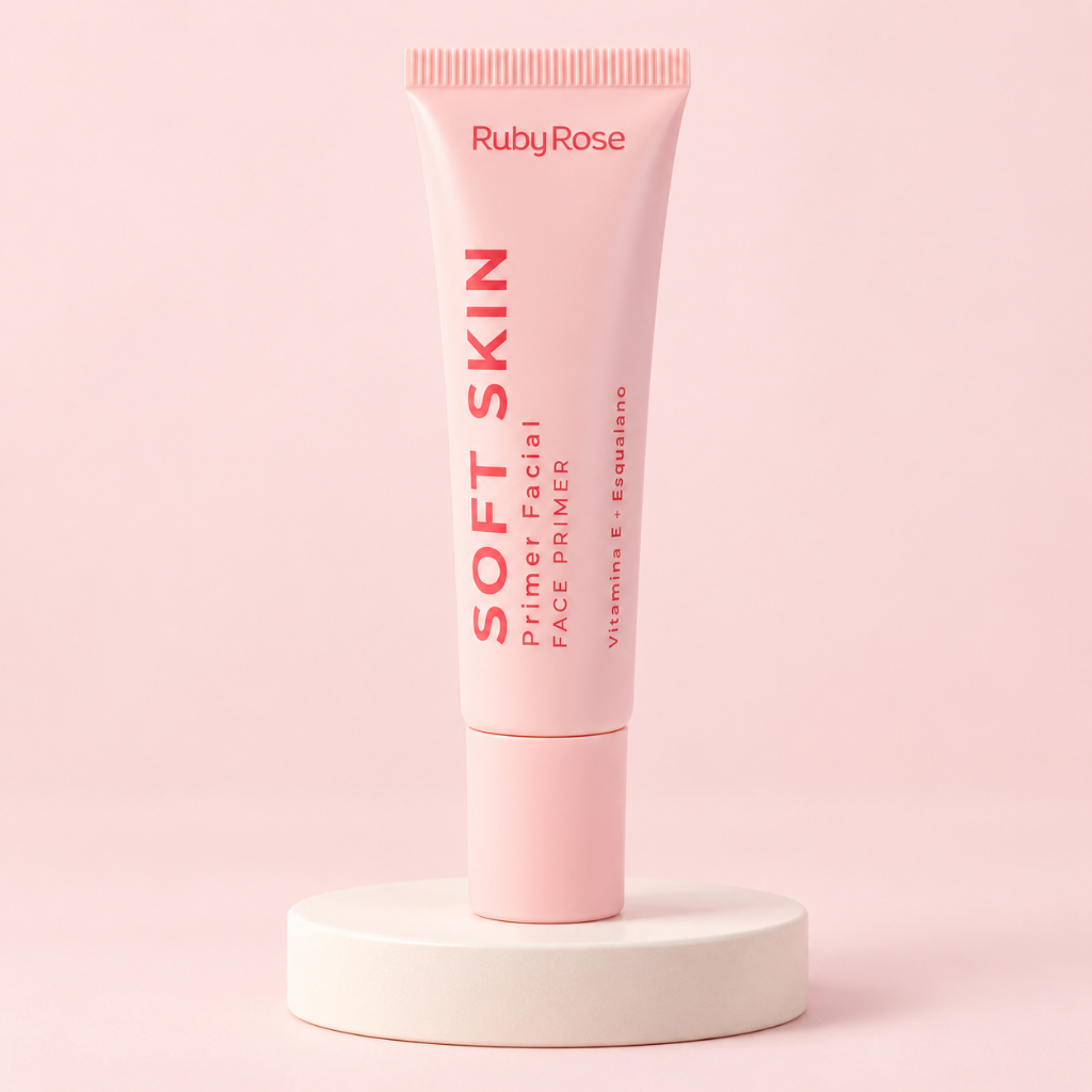 Primer Facial Soft Skin Ruby Rose Minimizador de Poros Original