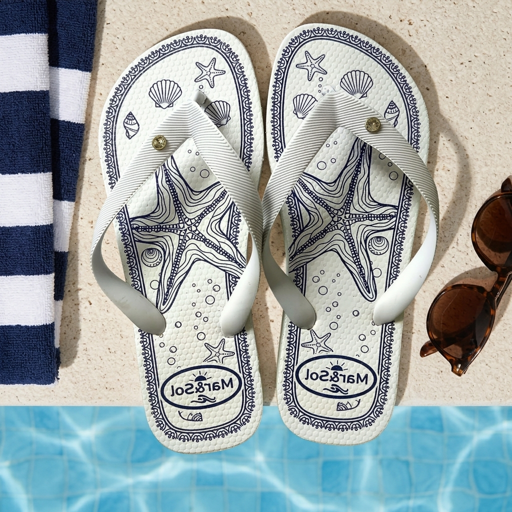 Chinelo Feminino Estampado Exclusivo Lançamento Coleção Verão de Dedo Macio Confortável Antiderrapante 24h