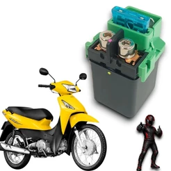 Rele Partida Completo Honda Biz 125 2009 Até 2010
