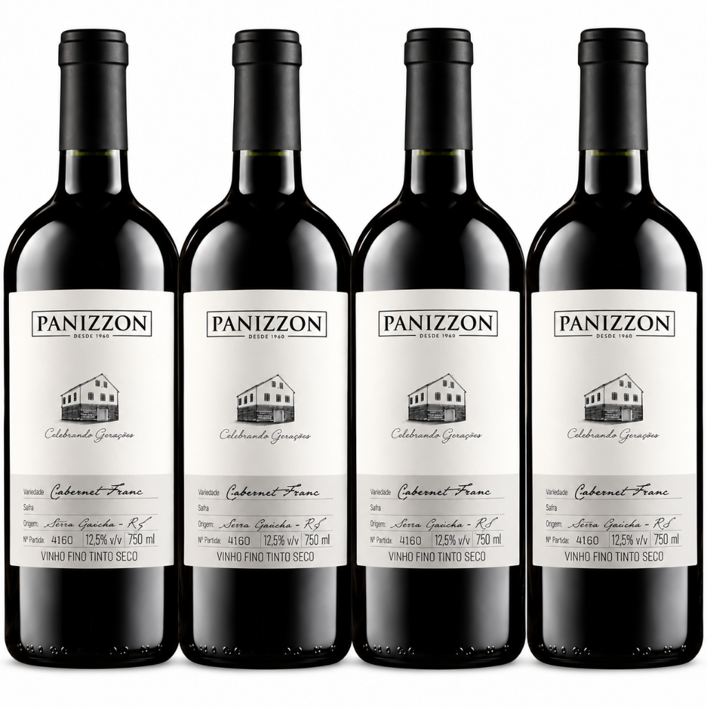 VINHO PANIZZON CABERNET FRANC 750 ML – VINHO FINO TINTO SECO