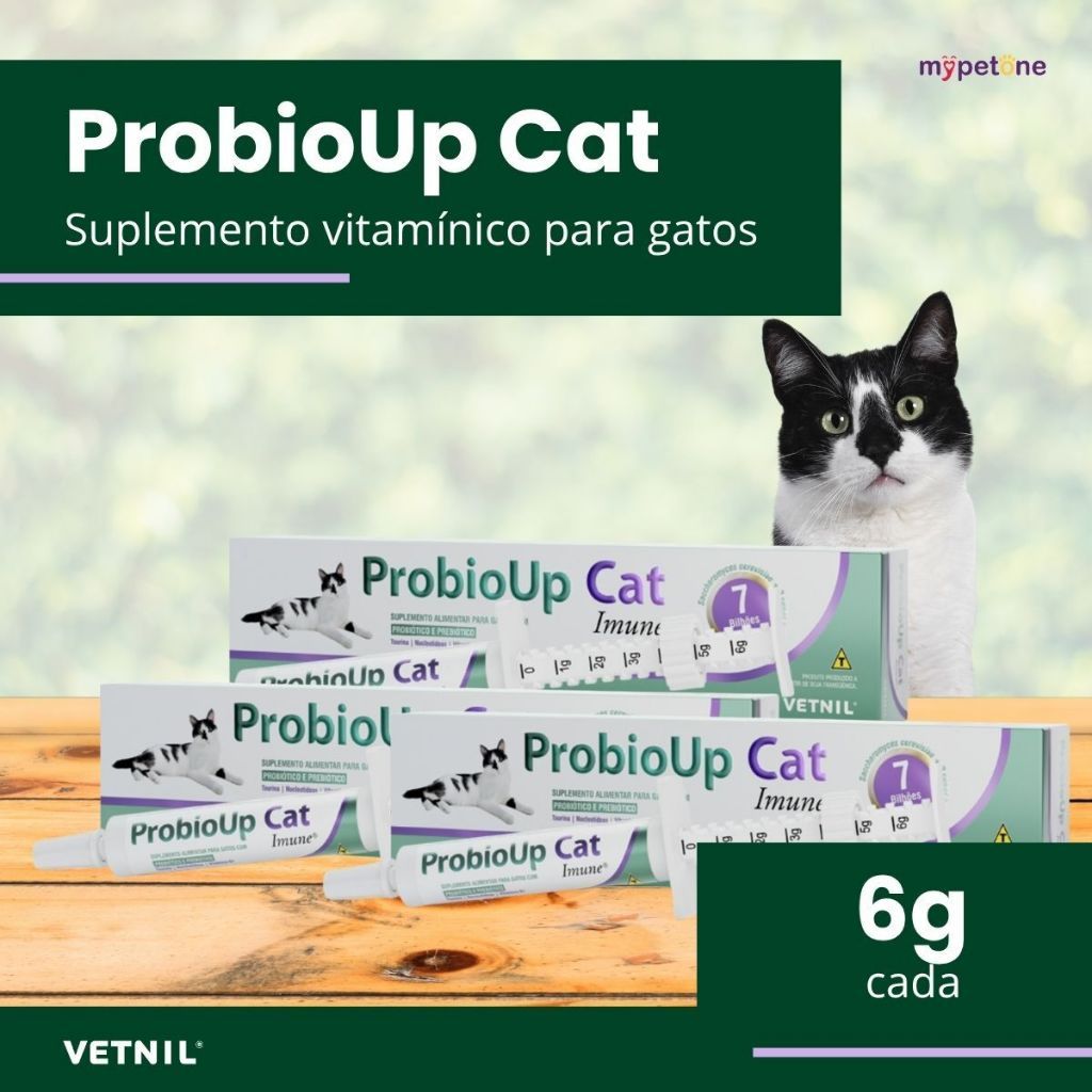 ProbioUp Cat Imune Vetnil 6g Suplemento para Gatos