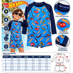 Conjunto Praia Mario Proteção Uv Natação/Piscina
