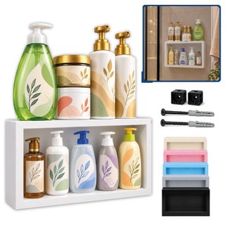 Nicho Sobrepor Organizador de Parede para Banheiro/Quarto/Cozinha Decoração Moderno Meu A…