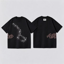 BANGTAN WORLD TOUR ARIRANG 2026 Merch Camiseta Lavado Vintage Unissex Plus Size Solto JUNGKOOK JIMIN Estampa