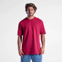 Camiseta Oversized Básica Masculina 100% Algodão Streetwear – BRUNX