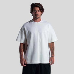 Camiseta Oversized Masculina Soft Double Malha Dupla 300g – BRUNX
